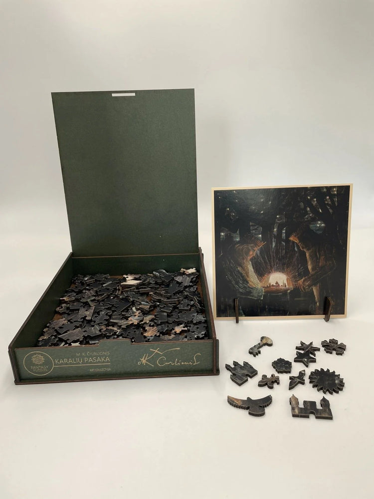 Magiška dėlionė iš medžio KARALIŲ PASAKA