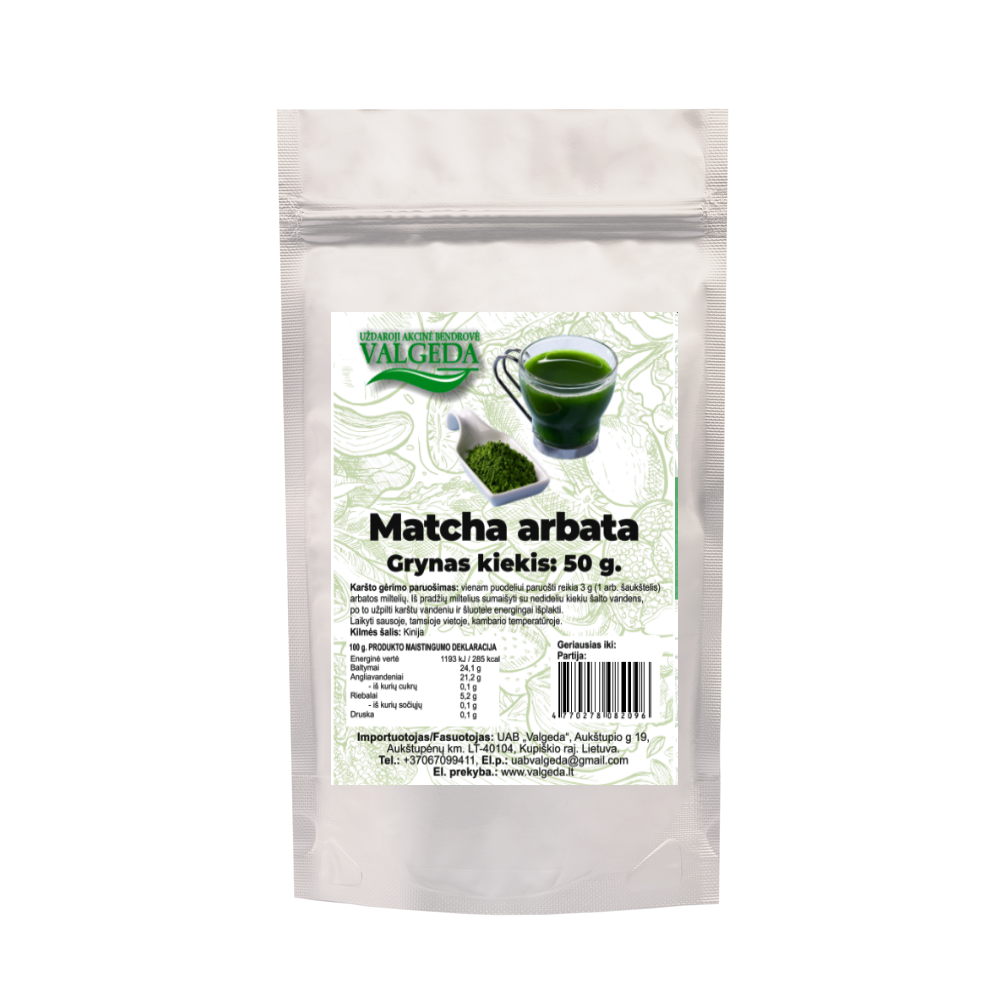 Matcha arbata, 50g