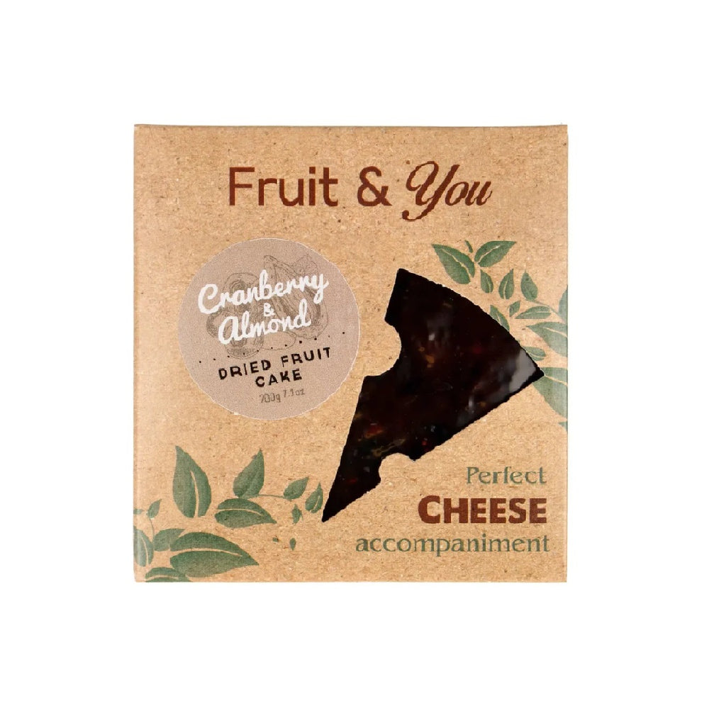 Džiovintų spanguolių ir migdolų sūris 200g.