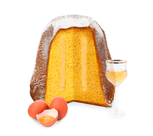 
                  
                    Itališkas Pandoro pyragas su Zabaione kremu, 1kg
                  
                