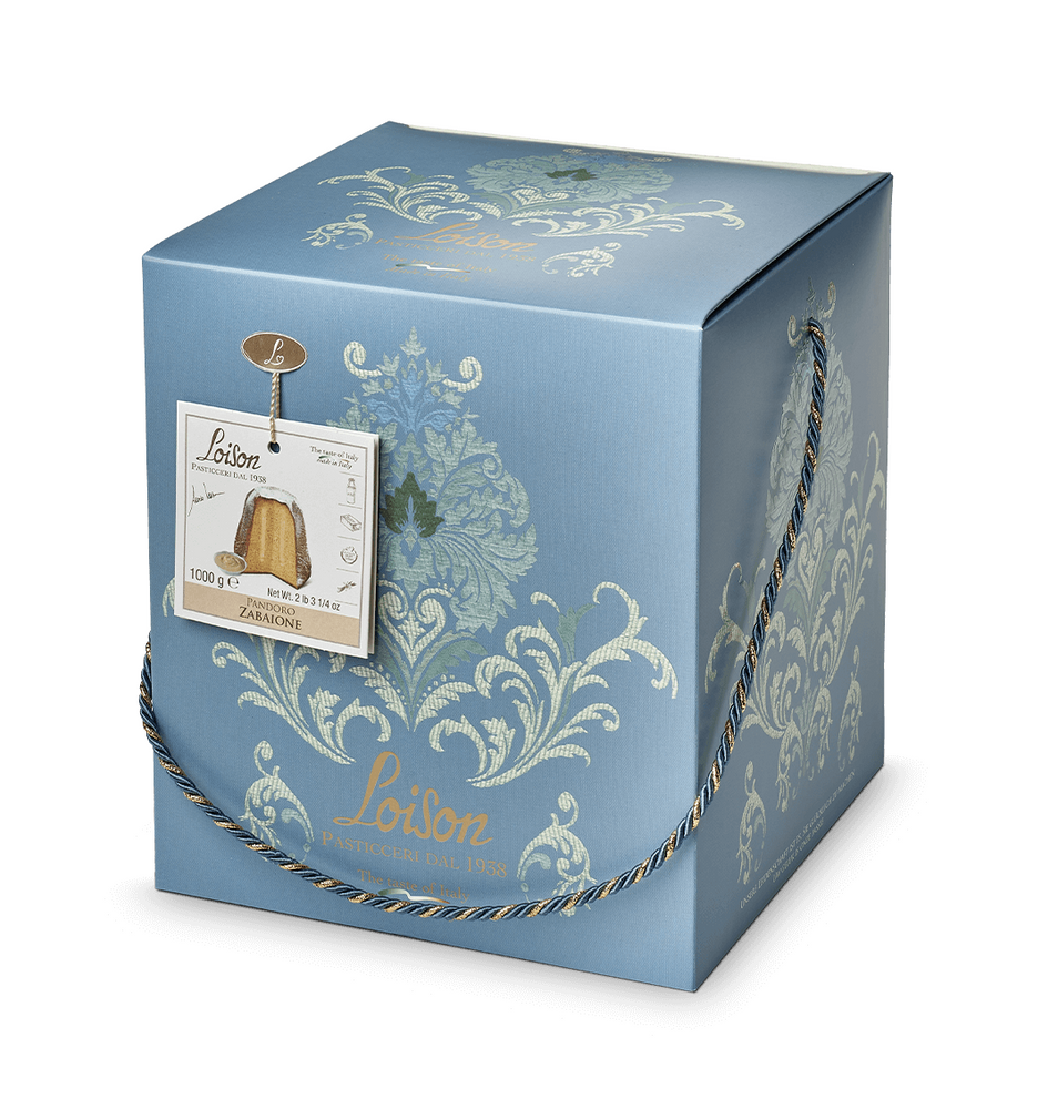 Itališkas Pandoro pyragas su Zabaione kremu, 1kg