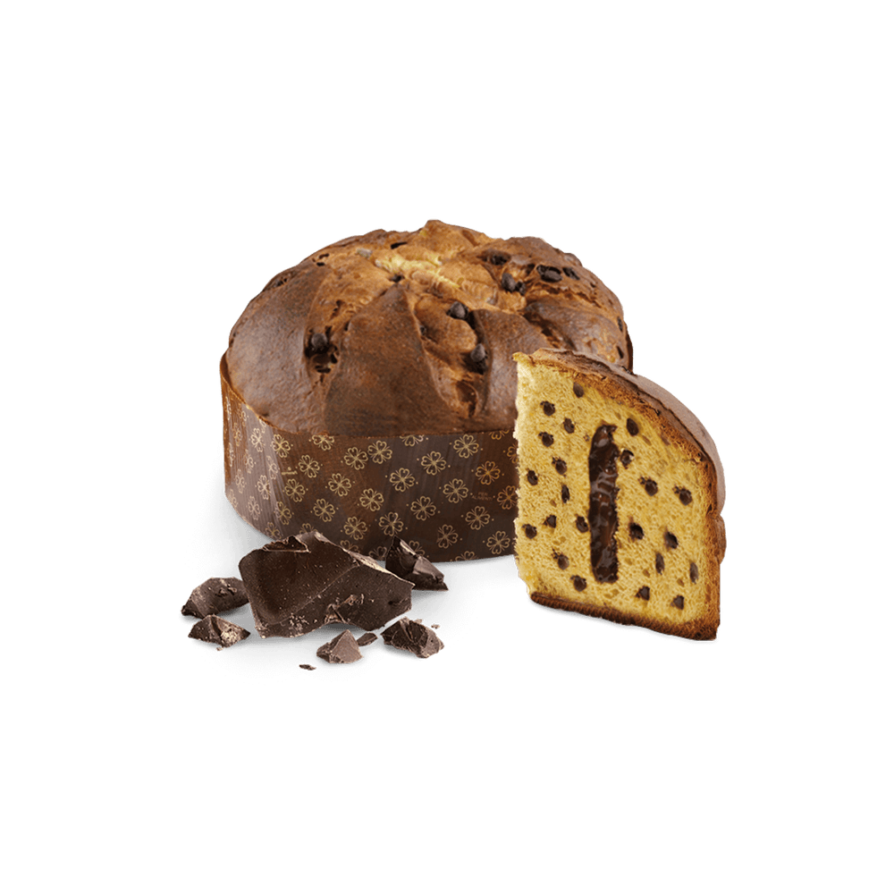 
                  
                    Itališkas Panettone pyragas su rinktiniu šokoladu ir šokolado kremu, 750g
                  
                