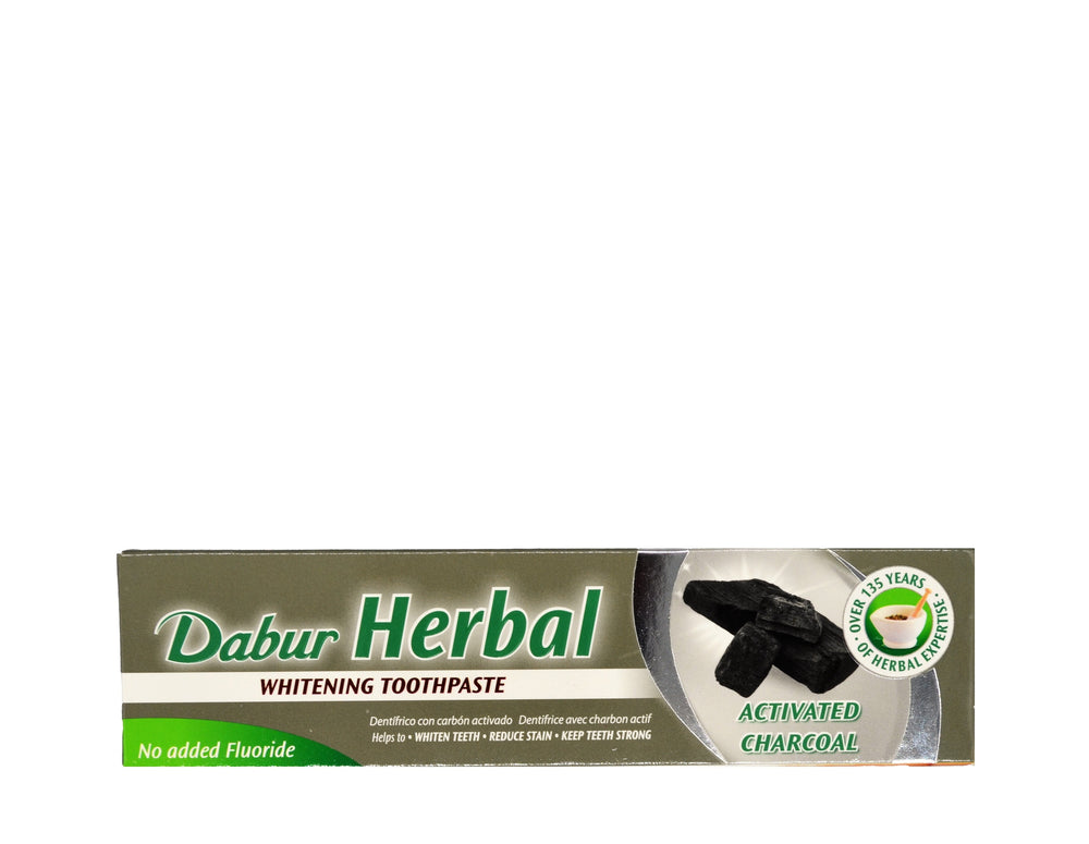 Dantų pasta Dabur Herbal su aktyvuota anglimi, 100 ml