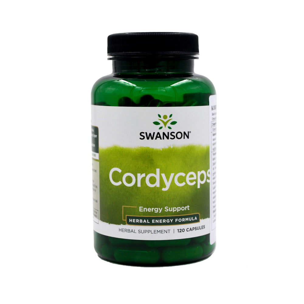 Swanson Cordyceps, 600mg, 120kap.