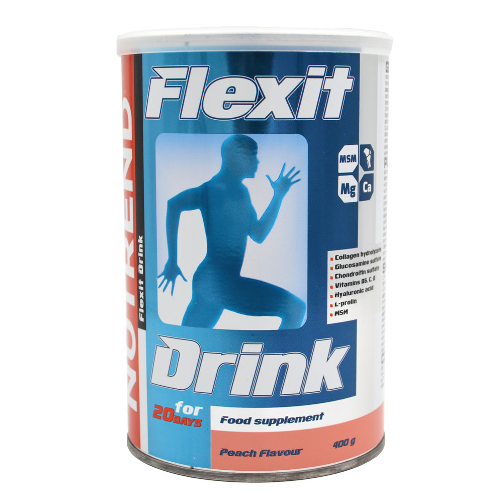 Persikų skonio maisto papildai „Flexit Drink“