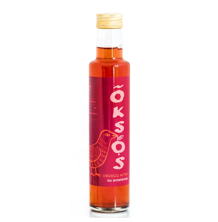 Aviečių - obuolių sidro actas, 250ml